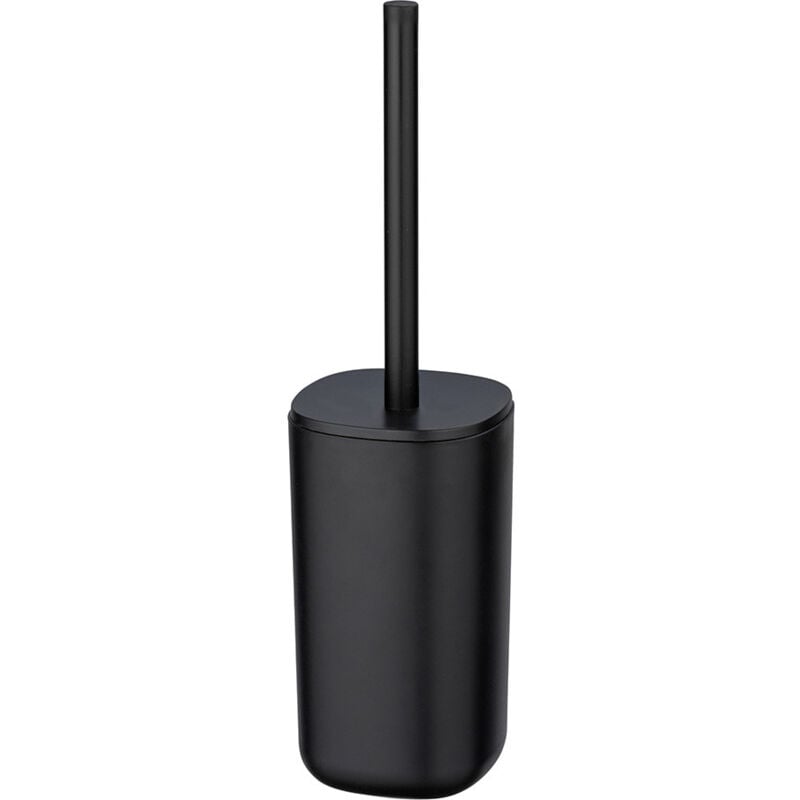 immagine 0 del prodotto spazzola wc davos, design chiuso, spazzola wc nera, plastica senza bpa, 9,5x35 cm, nero opaco wenko