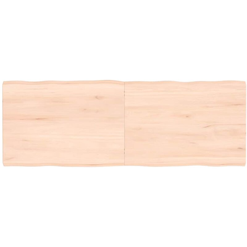foto del prodotto piano per tavolo 140x50x 2 4 cm rovere non trattato bordi vivi vidaxl