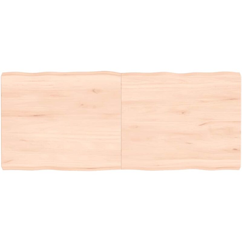 foto del prodotto piano per tavolo 120x50x 2 6 cm rovere non trattato bordi vivi vidaxl