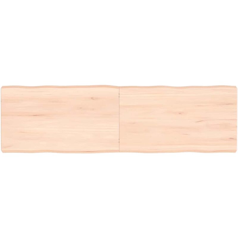 foto del prodotto piano per tavolo 140x40x 2 6 cm rovere non trattato bordi vivi vidaxl
