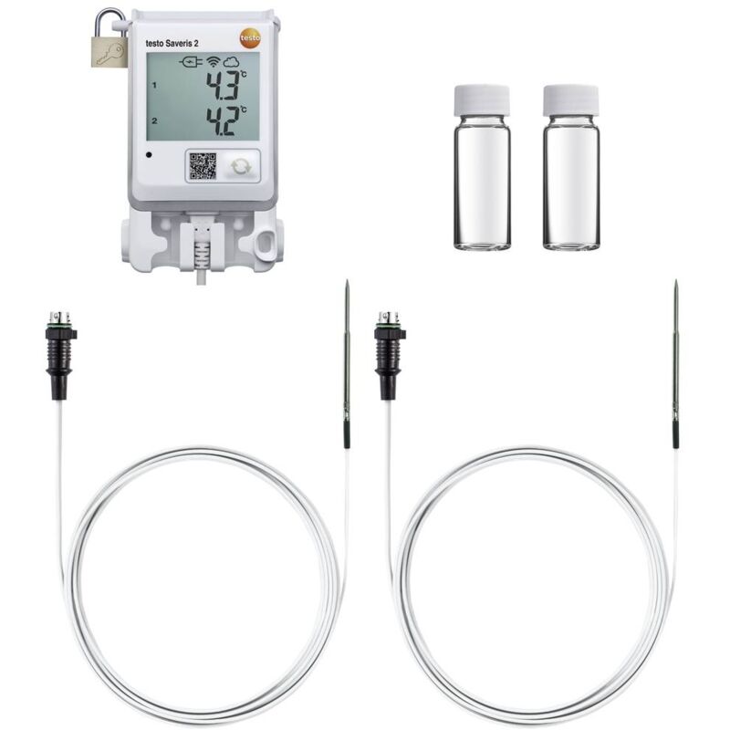 immagine 0 del prodotto 0572 2103 saveris 2 t2 sonda data logger calibrato iso misura temperatura 30 fino a 150 c testo