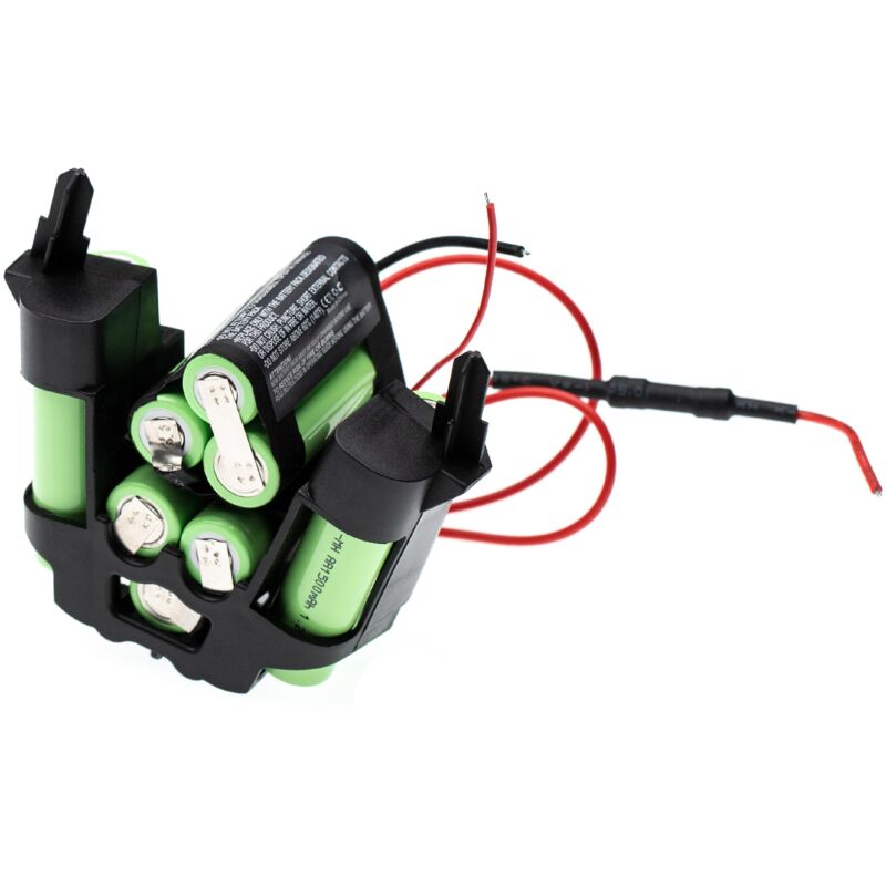 foto del prodotto vhbw 1x batteria compatibile con electrolux 900273722, 900273731, 900273733, 900273702, 900273700, 900273710ag3002 aspirapolvere 1500mah, 12v, nimh 