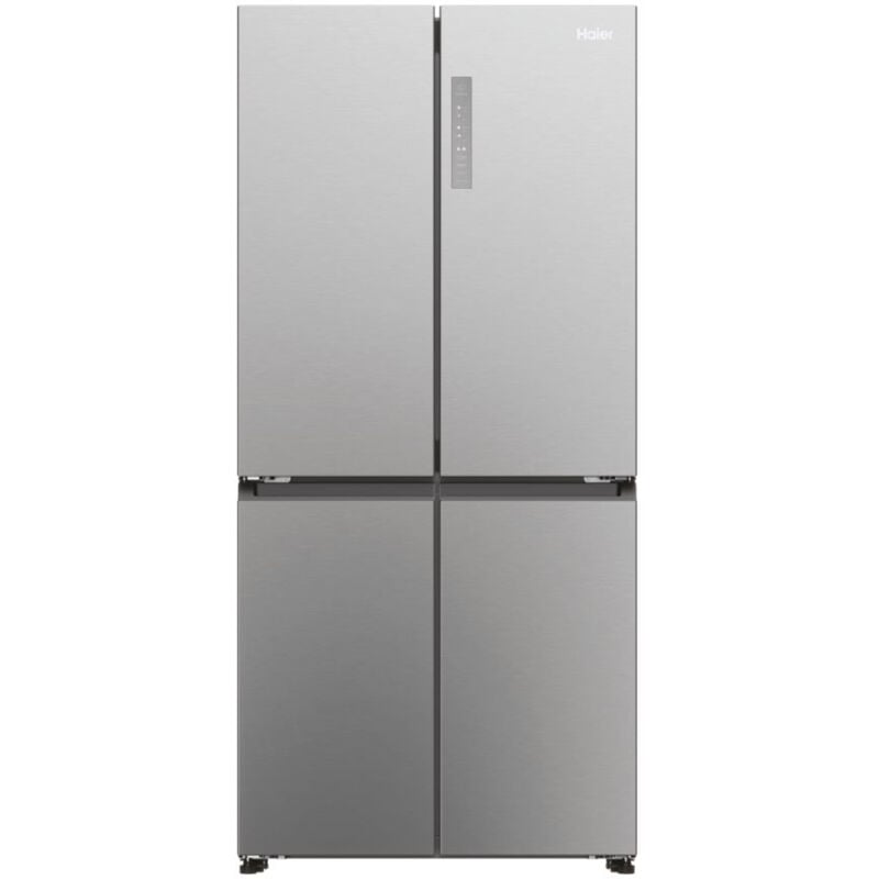 foto del prodotto haier cube 83 serie 3 multidoor hcr3818enmm classee 467lt platino, stainless steel. posizionamento dell apparecchio libera installazione, design