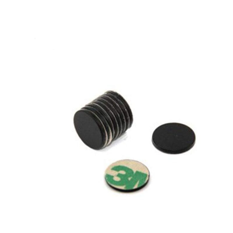 foto del prodotto first4magnetstm adesivo n42 black epossy magnet per arti, artigianato, produzione di modelli, fai da te, hobby, ufficio e casa 15mm dia x 1mm