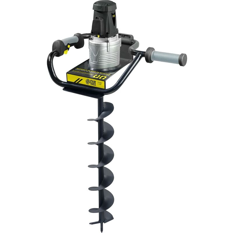 foto del prodotto fartools 175305 trivella elettrica, 1200 w, diametro 120 mm