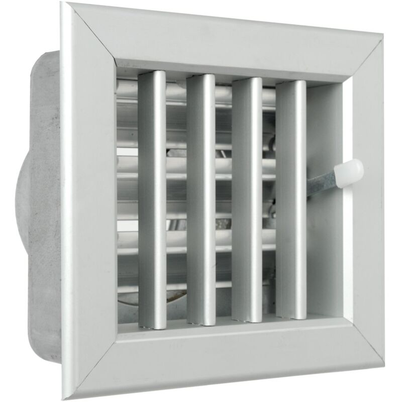 foto del prodotto la ventilazione gcsial1413080 griglia incasso per camini, alluminio, 140x130 mm