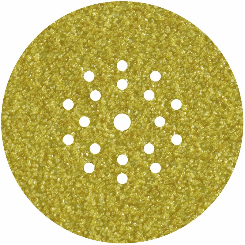 foto del prodotto wolfcraft disco abrasivo velcrato per legno, colori vernici, 5632000