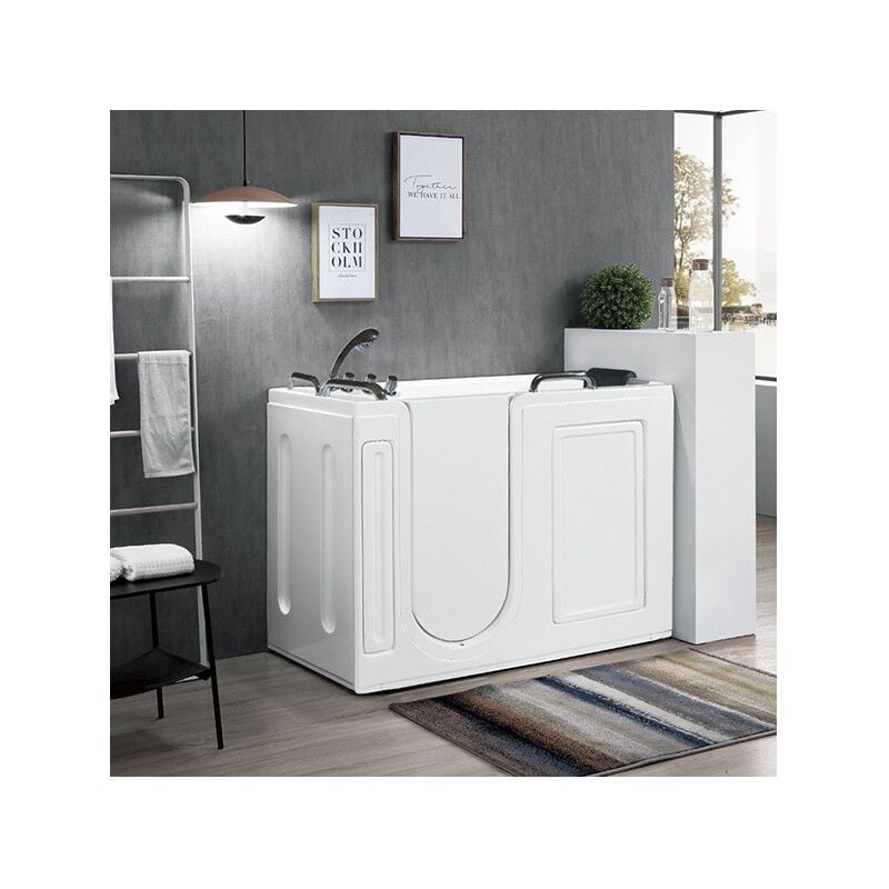 foto del prodotto inbagno vasca da bagno con sportello 133cm ghibli feridras sinistra