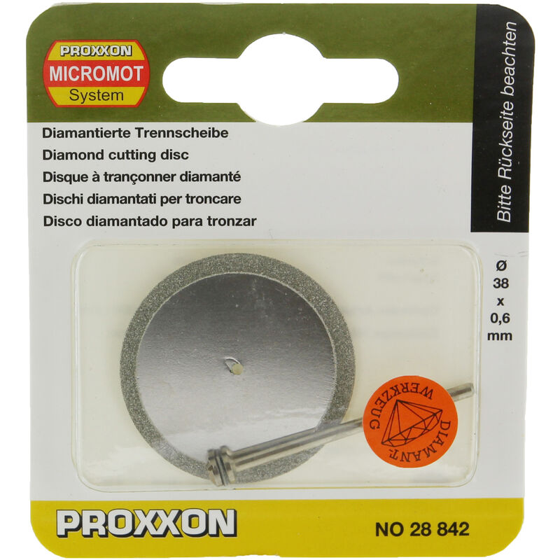 foto del prodotto 28842 fig.25 disco diamantato 38 mm proxxon