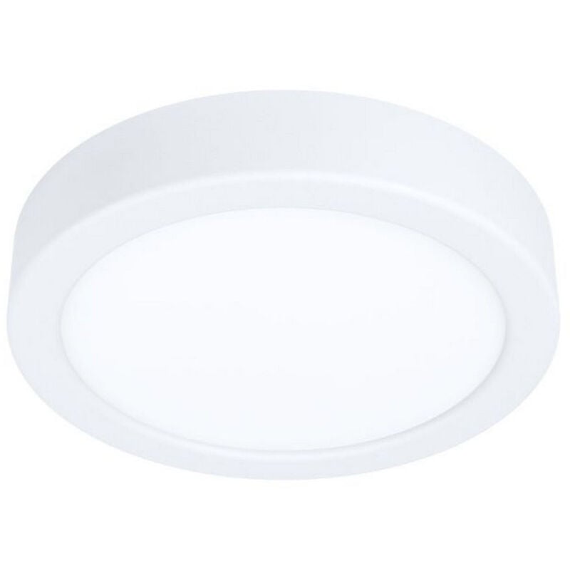 foto del prodotto eglo plafoniera led tonda bianca da cucina moderna fueva 5 formato 17w luce naturale