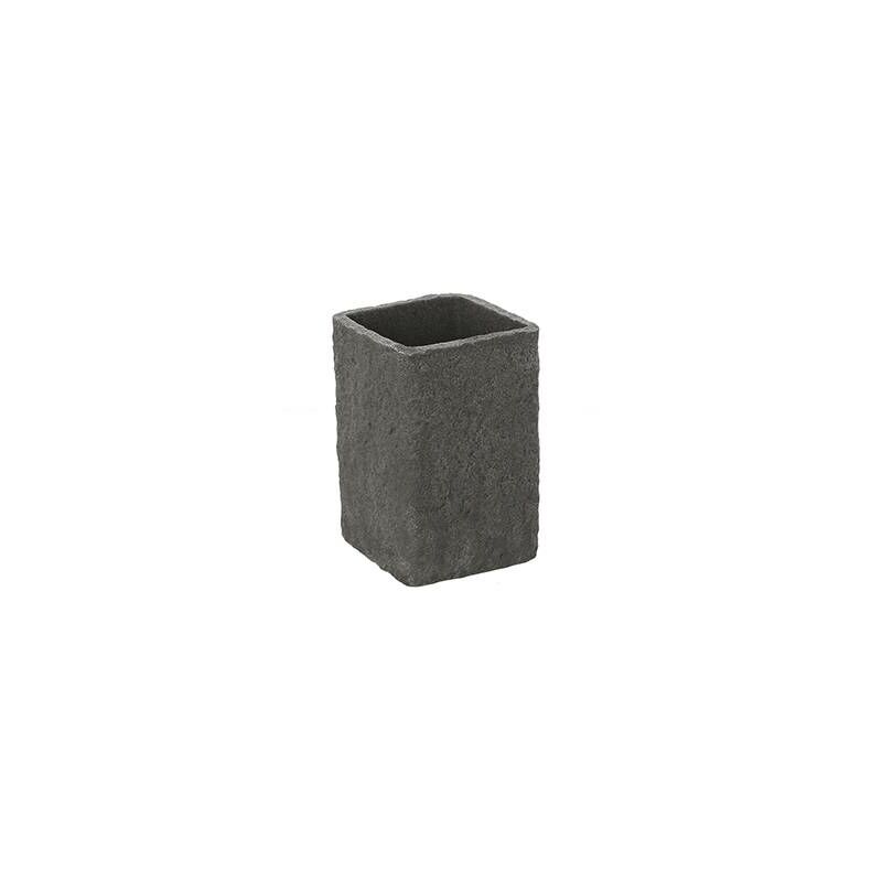 foto del prodotto porta spazzolino sabbia misura acqua marina 7x7xh.10,8 cm