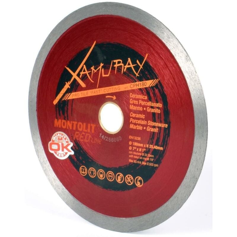 foto del prodotto montolit disco diamantato 200 mm cermont cph200 per ceramica gres marmo granito
