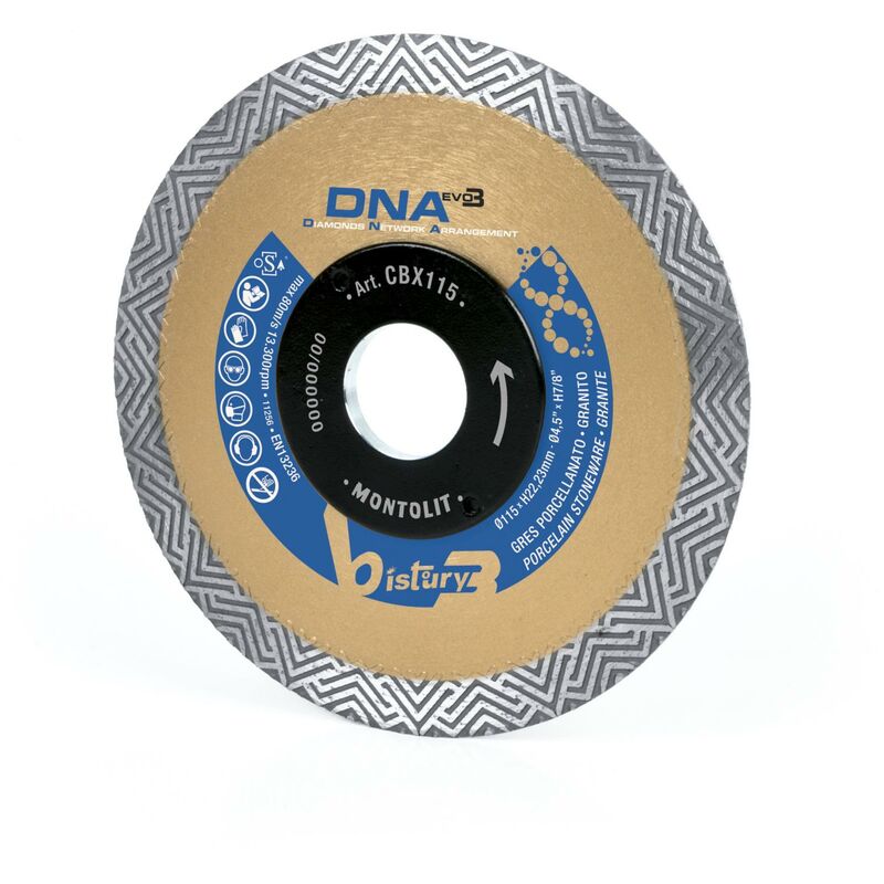 foto del prodotto montolit disco diamantato dna 125 mm cbx125