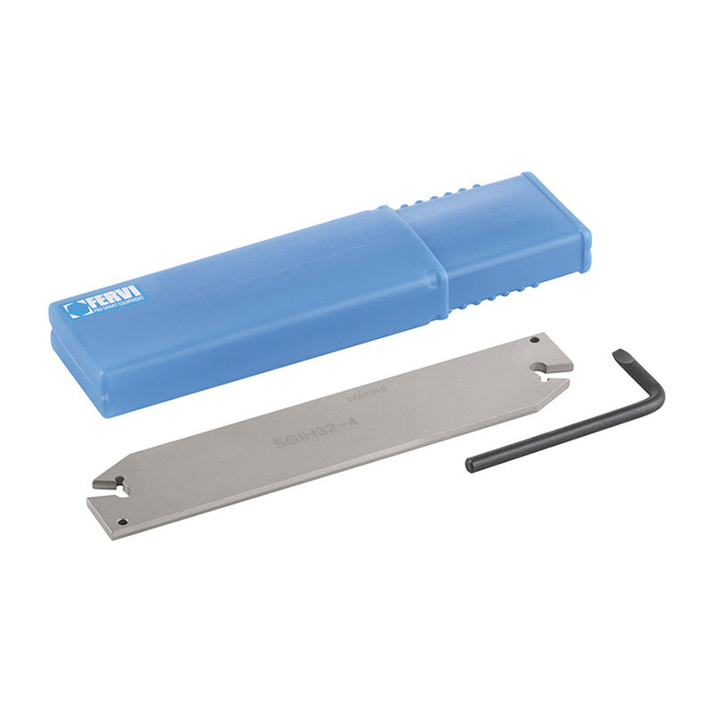 immagine 0 del prodotto fervi utensile tornio per taglio esterno lama sgih32 4 spessore di taglio 4 mm