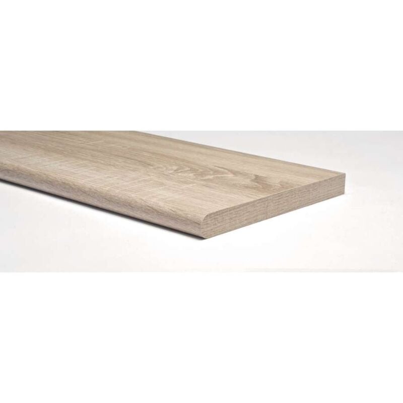 foto del prodotto mensola stondata rovere 200 x 800 mm