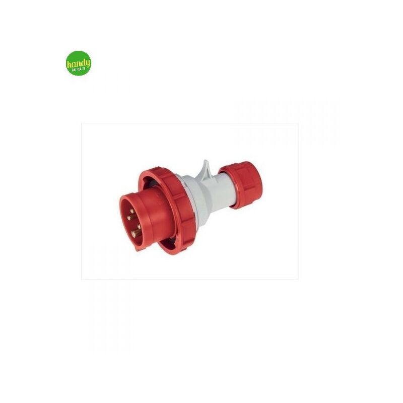 foto del prodotto spina dritta industriale elettrocanali 3 poli terra 16 a 380 v ip67