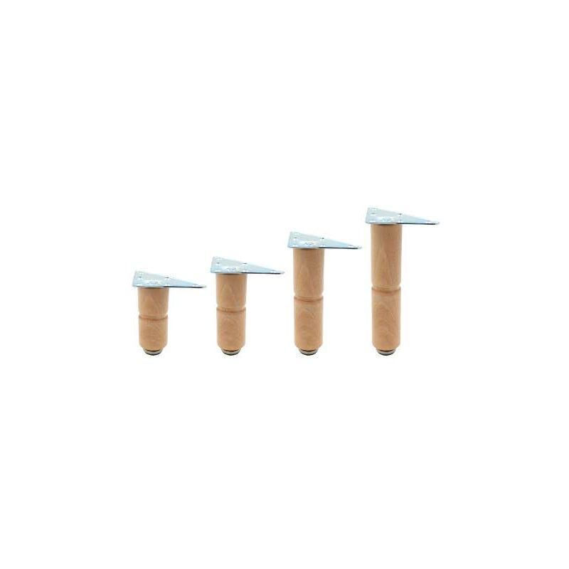 foto del prodotto piedino legno naturale cm.20