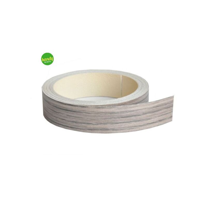foto del prodotto bordo adesivo kimono 500 x 2,4 cm rovere grigio