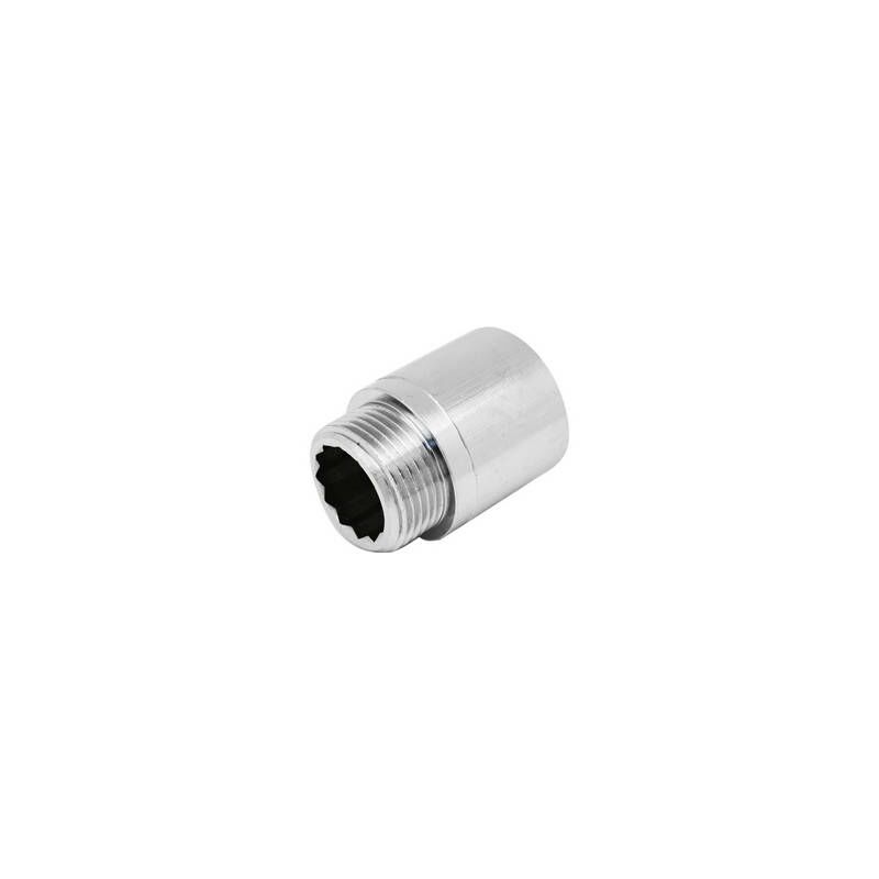 immagine 0 del prodotto prolunga filettata mf in ottone cromo ibp misura 1 2 x 25 conf