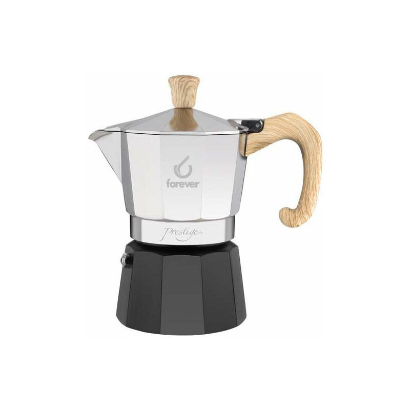 foto del prodotto forever caffettiera miss moka woody 6 tazze