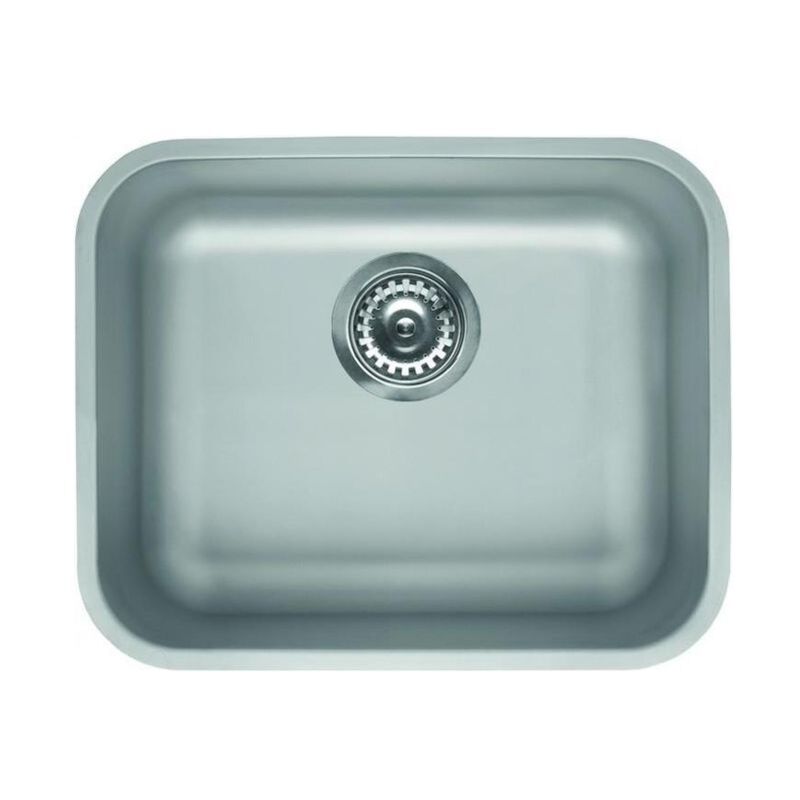 foto del prodotto space 500 r50 lic500sacpun lavello sottotop 1 vasca, acciaio inox satinato, 54x44 cm, sottotop, inox satinato elleci