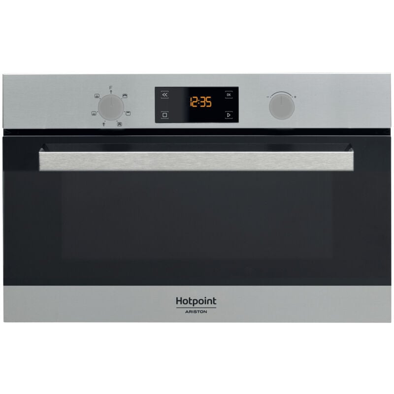 foto del prodotto hotpoint microonde da incasso md 344 ix ha. posizionamento dell apparecchio da incasso, tipo di prodotto microonde con grill, capacit interna 31