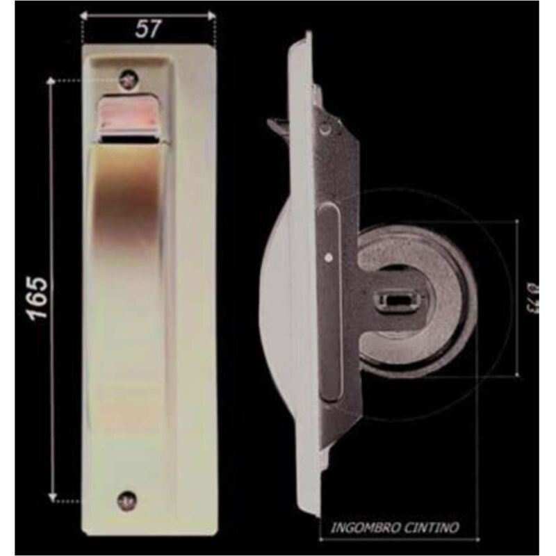 immagine 0 del prodotto ferramenta1.com avvolgitore sintesy special dx sx 210x8 con placca 10 pz