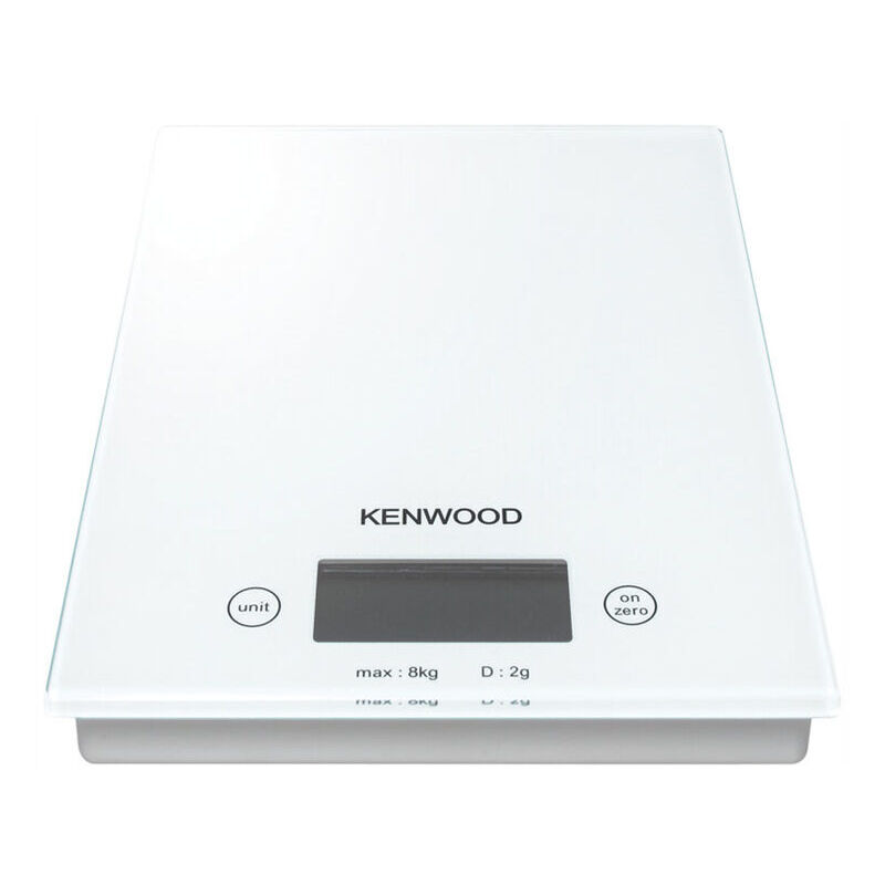 foto del prodotto kenwood ds401 bianco superficie piana bilancia da cucina elettronica