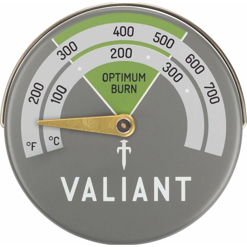 foto del prodotto valiant fir116 termometro magnetico, verde grigio, 63 mm