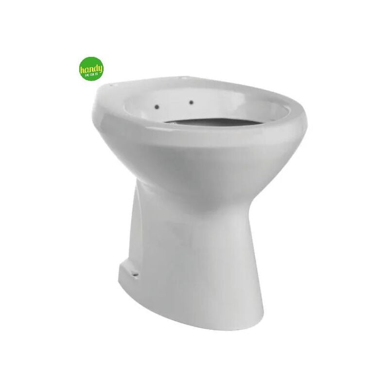 foto del prodotto vaso bidet a terra in ceramica bianca serie elite