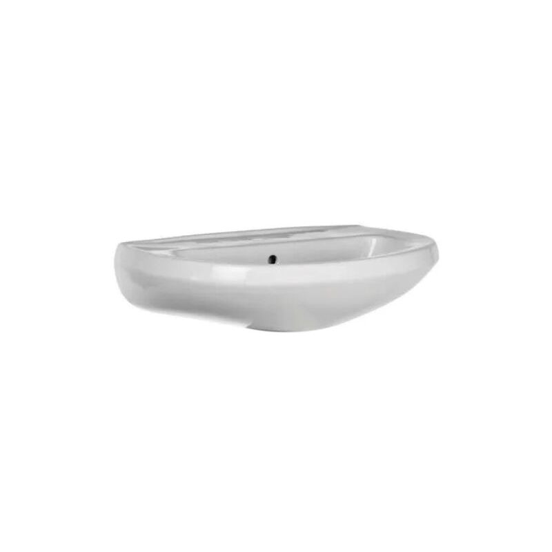 foto del prodotto lavabo in ceramica bianca serie tris cm 50 barbottina