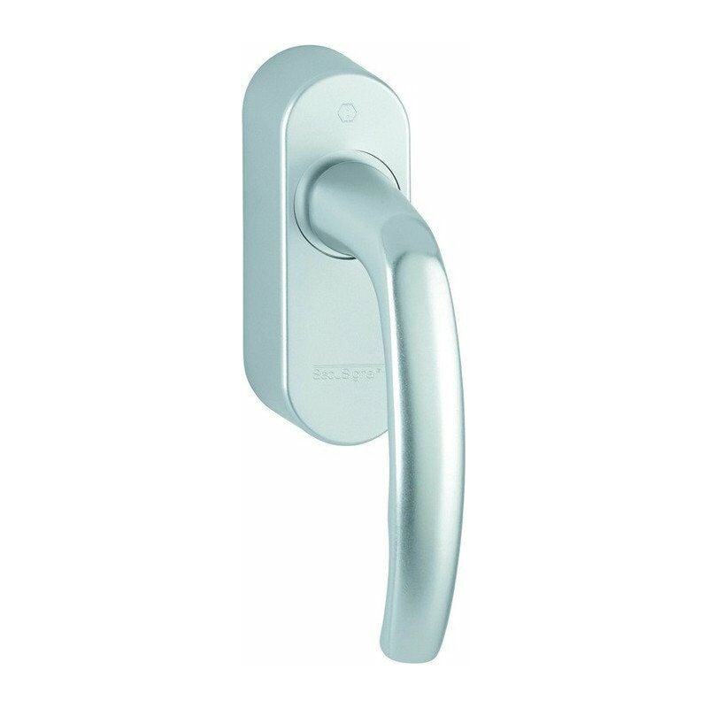 foto del prodotto hoppe maniglia per finestra secusignal e atlanta 0530 fr 408 alu.f1 vk7 secustik variofit