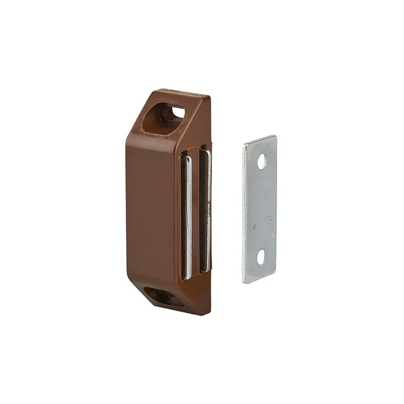 foto del prodotto chiusura magnetica, forza calamita max 6kg, per mobili, marrone thirard