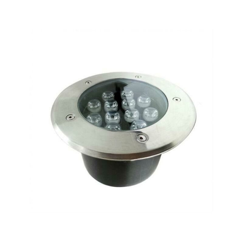foto del prodotto vivalamp faretto led 12w 230v 12x1w calpestabile incasso da carrabile 4200k