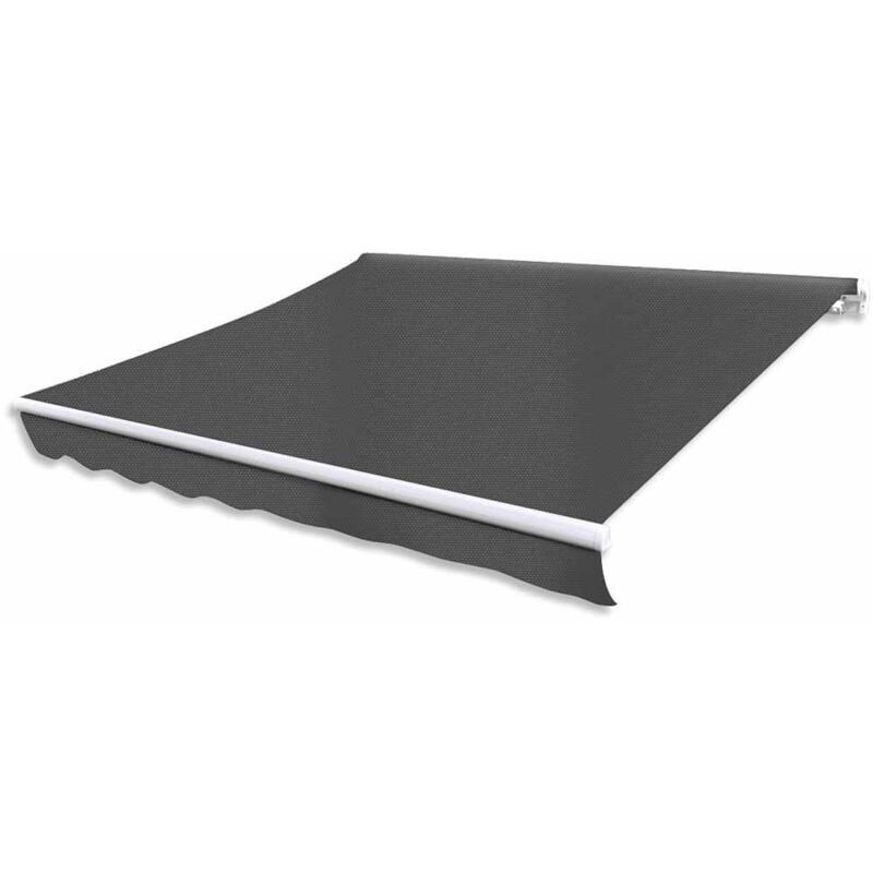foto del prodotto vidaxl tenda da sole pieghevole motorizzata 400 cm antracite