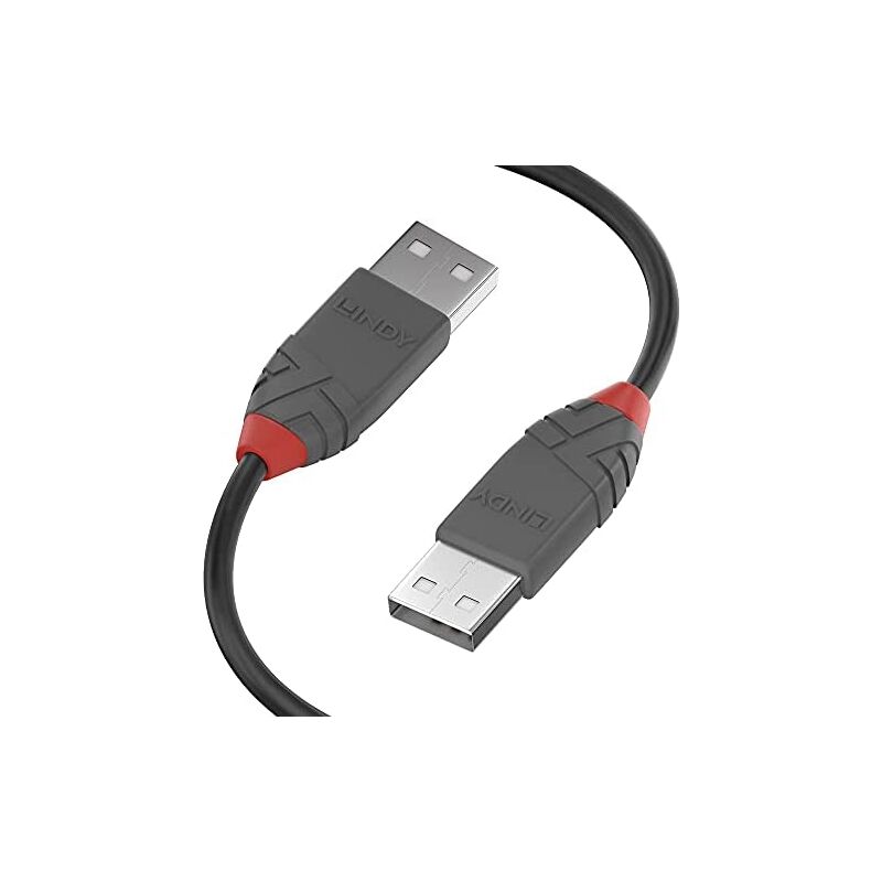 foto del prodotto 36690 cavousb 0,2 m usb 2,0 usb 2,0 usb a black lindy