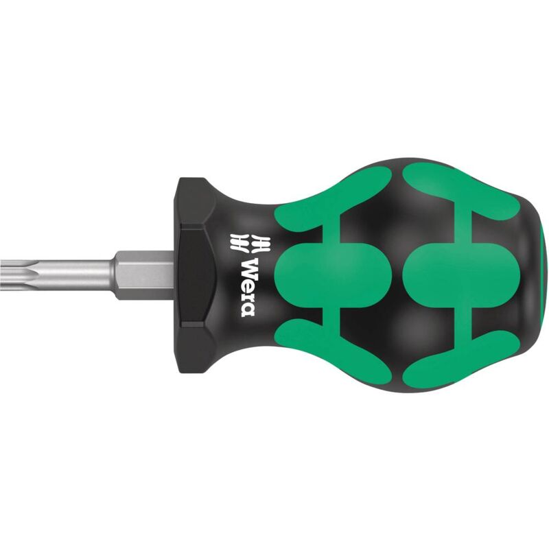 foto del prodotto 367 torx stubby cacciavite torx dimensione cacciavite t 25 lunghezza della lama 25 mm 1 pz. wera