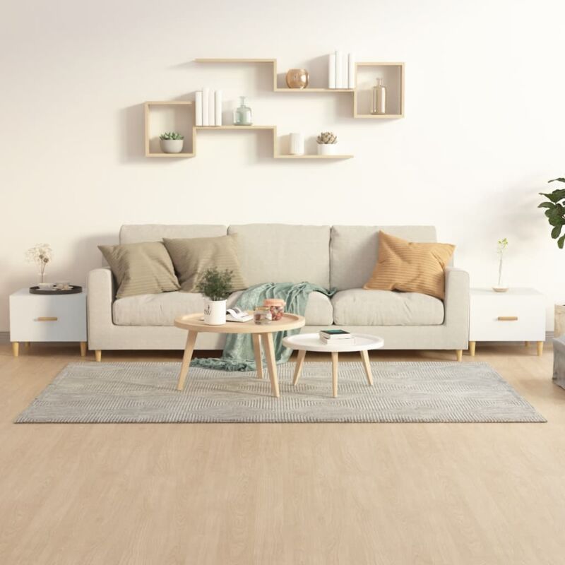foto del prodotto vidaxl tavolini da salotto 2 pz bianchi 50x50x40 cm legno multistrato