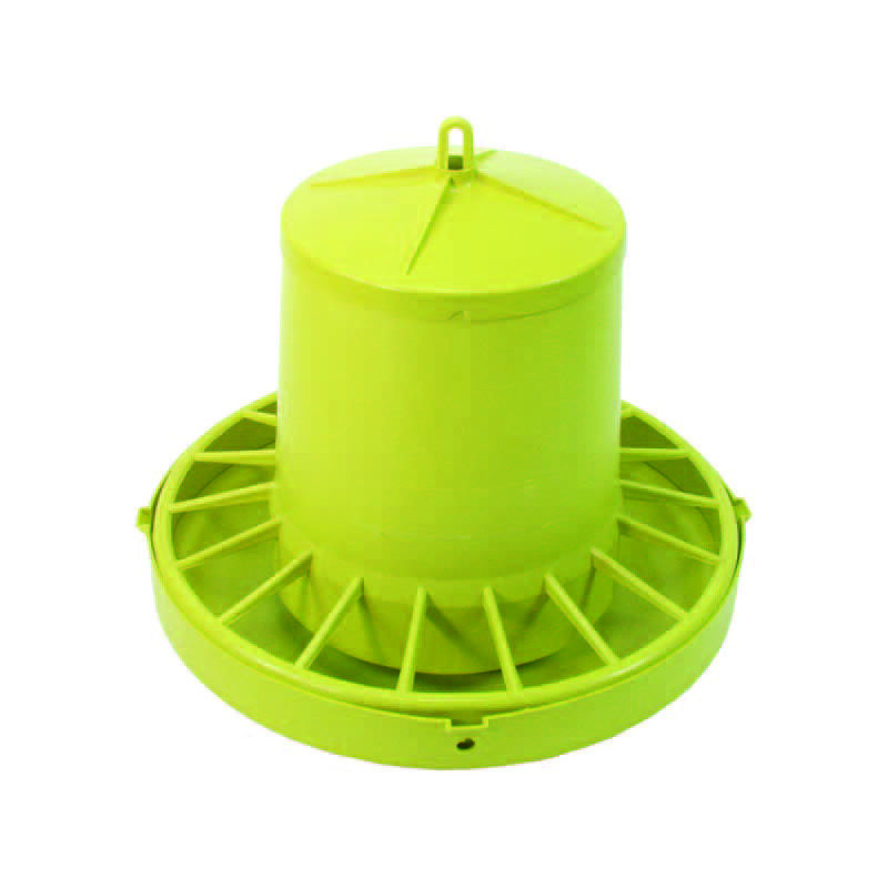 foto del prodotto mangiatoia tramoggia antispreco per avicoli kg.7 di capienza misure cm.38x38h.