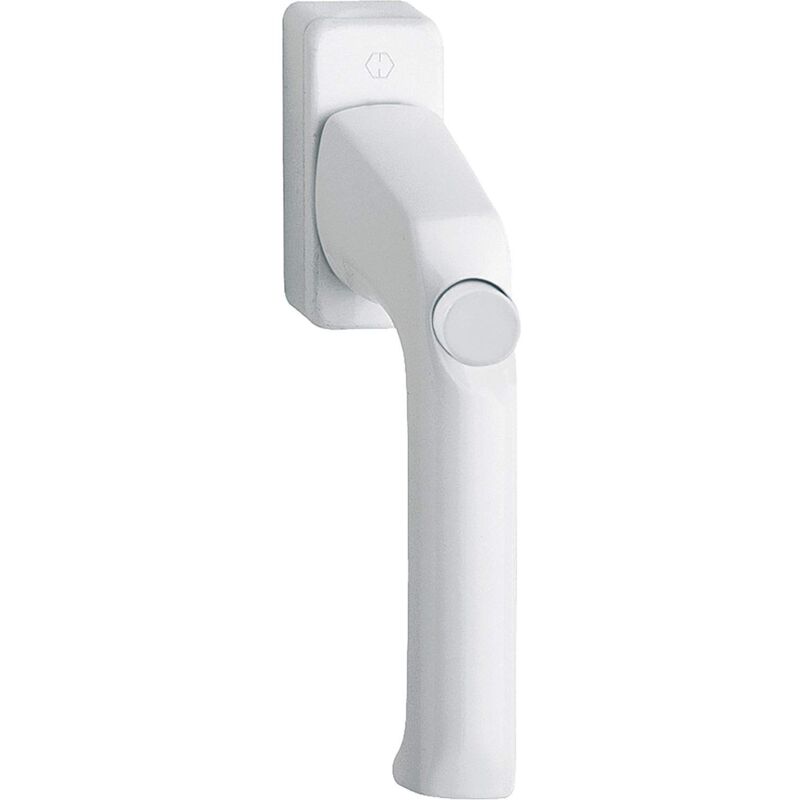 foto del prodotto hoppe 6823439 maniglia per finestra london pulsante al2, bianco