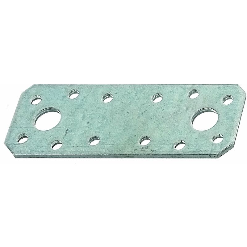 foto del prodotto gah alberts 330088 lastrina di giunzione piana, acciaio, 100 x 35 mm 25 pz