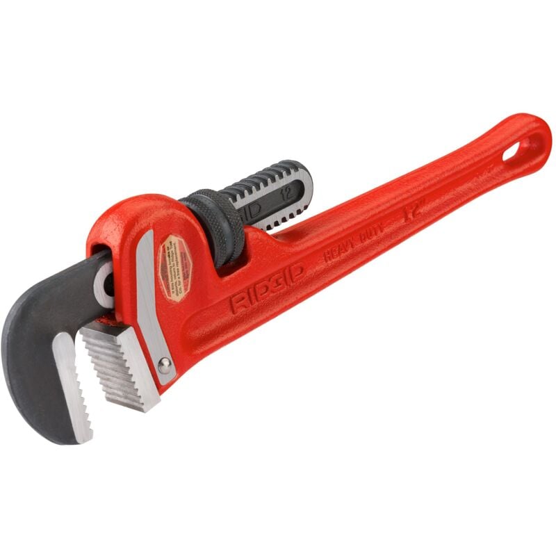 foto del prodotto ridgid 31015 giratubi dritti per impieghi pesanti da 30 cm, chiave per idraulica da 30 cm