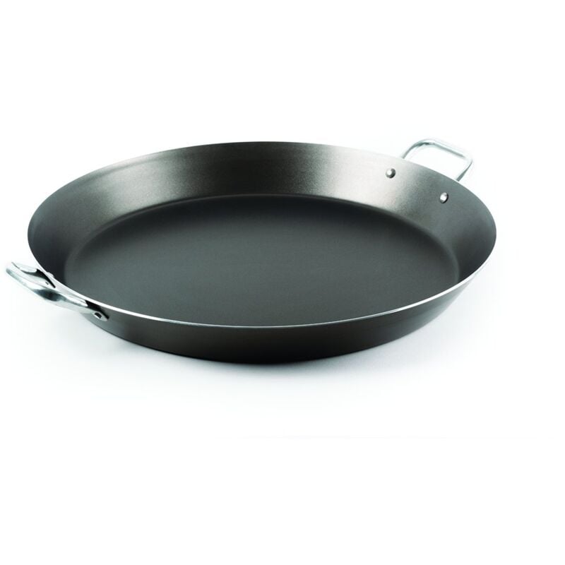 foto del prodotto domo enjoy cooking padella per paella antiaderente, paellera 8 porzioni, 38 cm, chef line