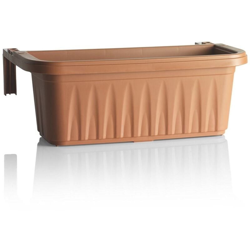 foto del prodotto 1 bama 30270 fioriera rondine set 1pz, terracotta, 50x20x18.5 cm