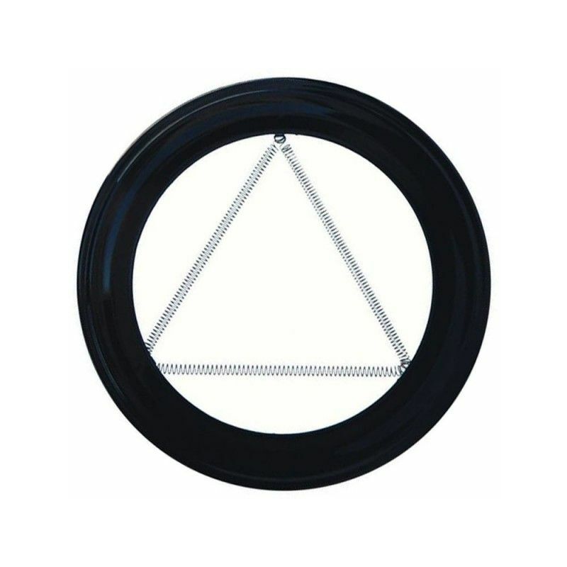 foto del prodotto plafon trim stufa pellet vetrificato nero 80 mm.