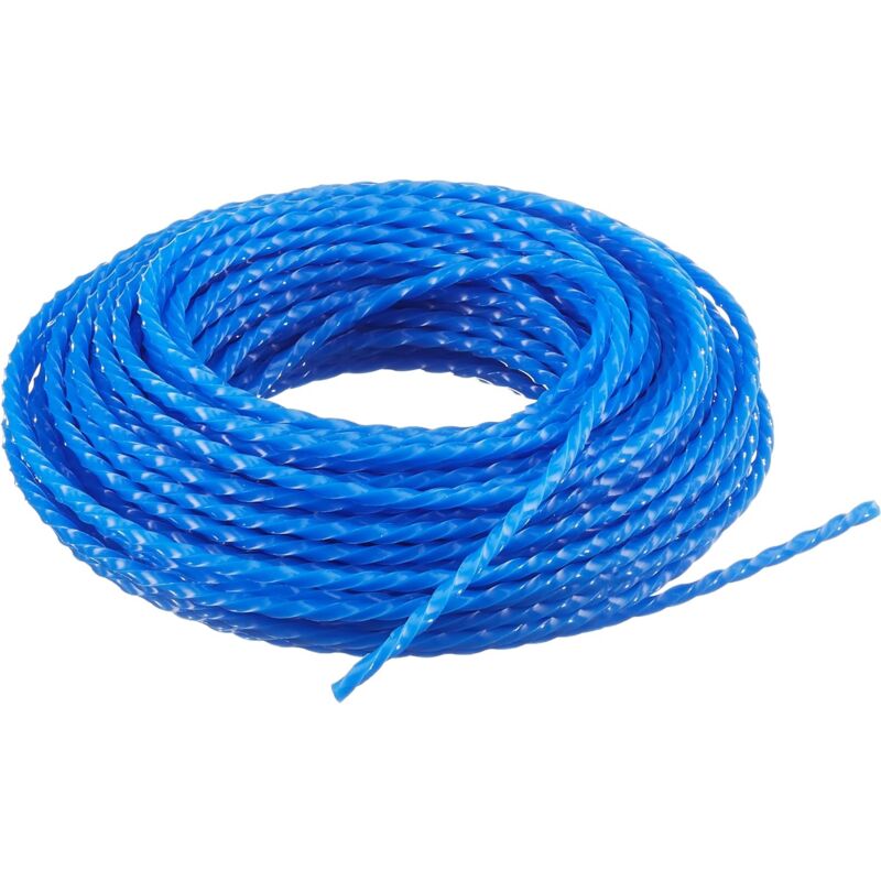 foto del prodotto 369224673 filo blu spirale nylon decespugliatore tagliabordi 2,7mmx15m makita