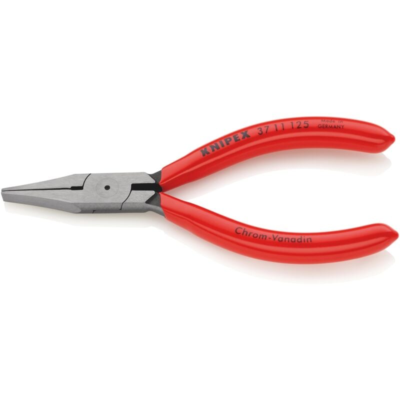foto del prodotto 37 11 125 pinza prensile per meccanica fine rivestiti in resina sintetica bonderizzata nera 125 mm