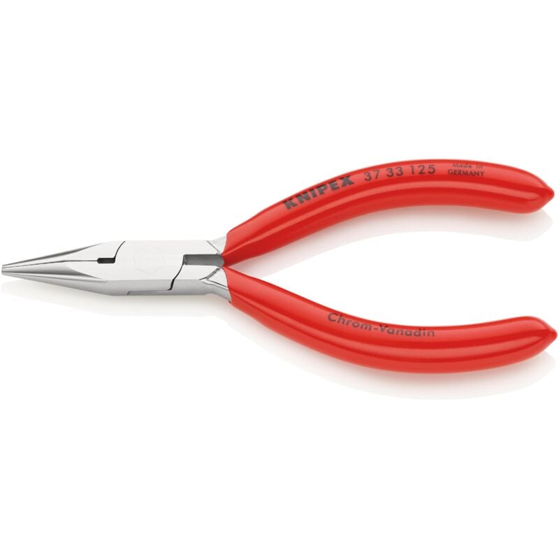 foto del prodotto 37 33 125 pinza prensile per meccanica fine rivestiti in resina sintetica cromata 125 mm