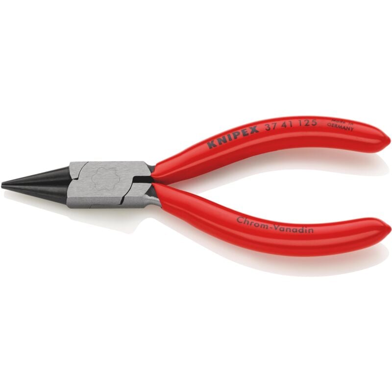 foto del prodotto 37 41 125 pinza prensile per meccanica fine rivestiti in resina sintetica bonderizzata nera 125 mm