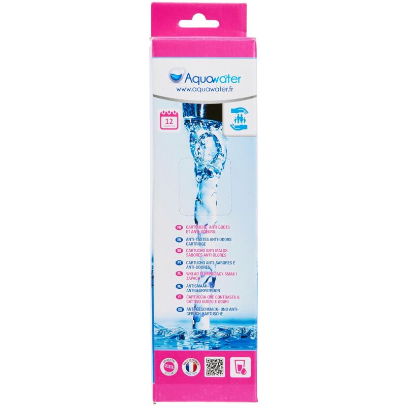 foto del prodotto 3700350801766 anti il gusto e l odore della cartuccia size standard di 10 durata 12 mesi, none, 1 unit confezione da 1 aquawater